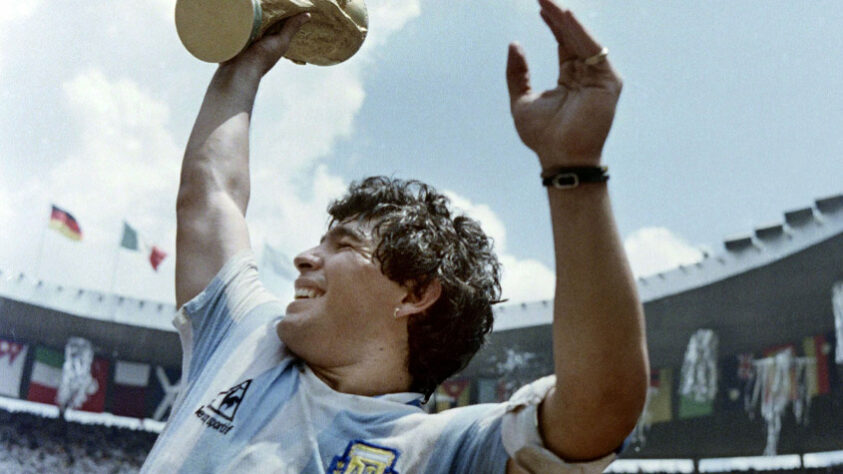 Copa do Mundo de 1986 - Craque da competição: Diego Maradona - Nacionalidade: argentino