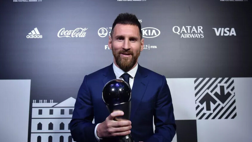 2019 - Vencedor: Messi (Barcelona) - Vice e terceiro: Virgil van Dijk (Liverpool) e Cristiano Ronaldo (Real Madrid).