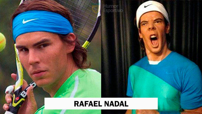 O multicampeão Rafael Nadal também tem homenagens pelo mundo.