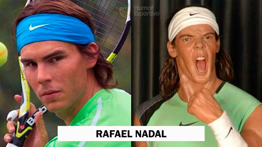 O multicampeão Rafael Nadal também tem homenagens pelo mundo