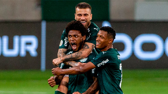 6º colocado – Palmeiras (44 pontos/26 jogos): 1,6% de chances de ser campeão; 70,6% de chances de Libertadores (G6); 0% de chance de rebaixamento.