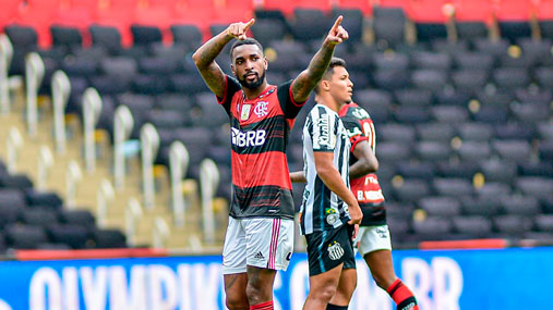 3º colocado – Flamengo (45 pontos/24 jogos): 19,2% de chances de ser campeão; 93,6% de chances de Libertadores (G6); 0% de chance de rebaixamento.
