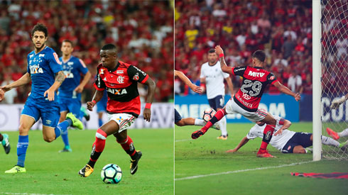 2017 - Após a chegada de Reinaldo Rueda, o Flamengo cresceu de rendimento e chegou a duas finais importantes: a da Copa do Brasil e da Sul-Americana. Mas diante de Cruzeiro e Independiente, respectivamente, o Rubro-Negro bateu na trave a acumulou vice-campeonato nas duas ocasiões.