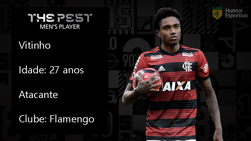 Vitinho está no top 3 dos jogadores mais questionados em 2020. O atacante não consegue conquistar a confiança da torcida rubro-negra e carrega o fardo por diversas derrotas do Flamengo.