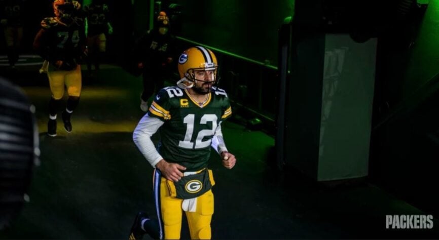 3º Aaron Rodgers: Líder em touchdowns em 2020, com 33. O camisa 12 dos Packers mostra que ainda tem gasolina no tanque para queimar.