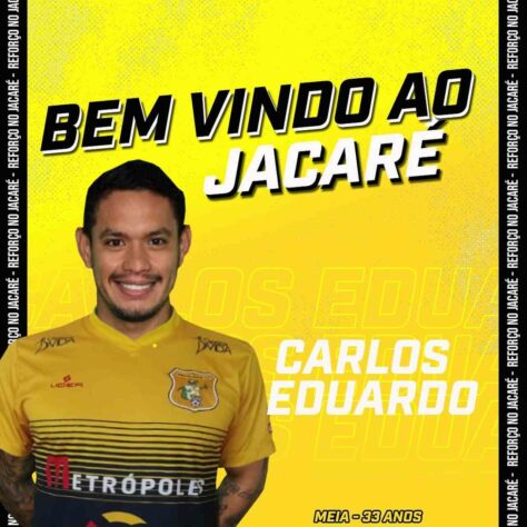 FECHADO - Para o restante da Série D 2020/21, o Brasiliense anunciou a contratação do meio campista, Carlos Eduardo, ex-Flamengo e Grêmio. O meia chega com 33 anos e ajudará a equipe a buscar uma vaga na Série C do ano que vem.