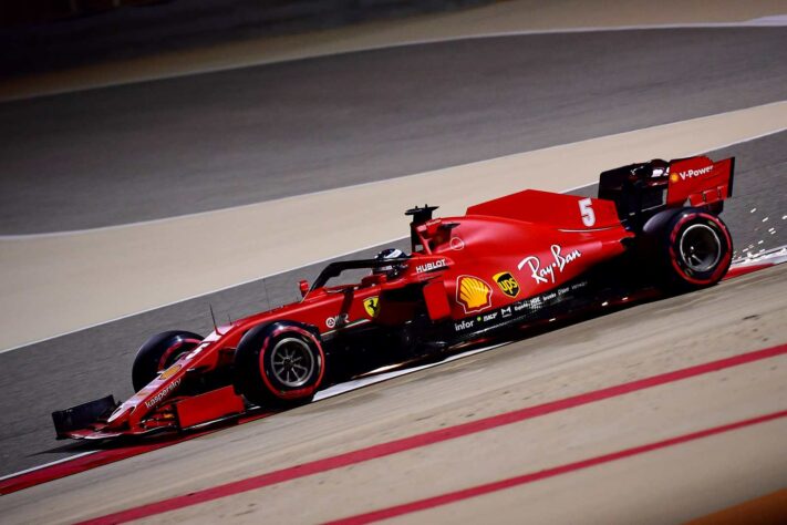 Vettel criticou o tamanho da pista. 