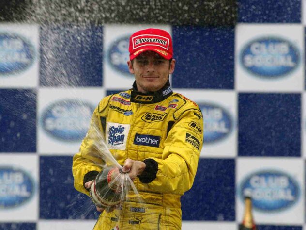 Giancarlo Fisichella disputou 110 corridas até vencer o GP do Brasil de 2003