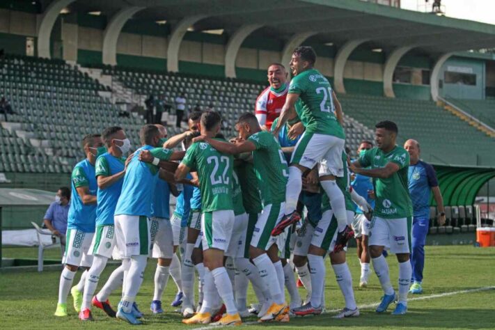 O Guarani também já foi rebaixado para a Série A2 do Campeonato Paulista, mas está na elite do estadual desde 2019.