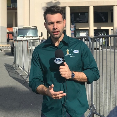 Gustavo Berton: renovou seu contrato e permanecerá no Fox Sports.