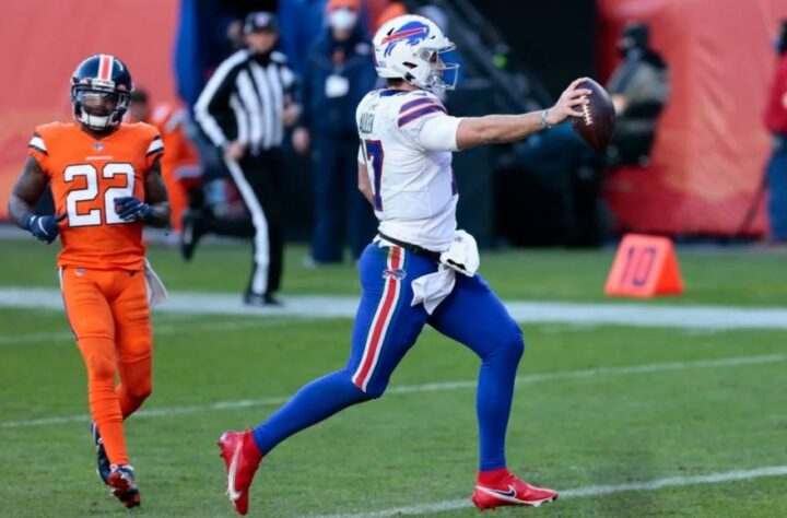 6º Josh Allen (Buffalo Bills): A crescente do Buffalo nas últimas semanas tem nome e sobrenome: Josh Allen. O QB faz uma temporada de encher os olhos.