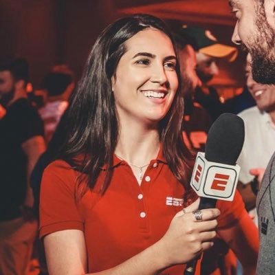 Mariana Spinelli: a jornalista atua como repórter e comentarista na ESPN e teve contrato renovado.