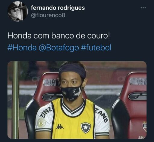 Botafogo é goleado pelo São Paulo e vira piada na web