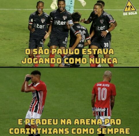 Brasileirão: os melhores memes de Corinthians 1 x 0 São Paulo