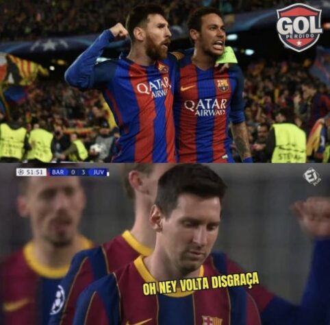 Champions League: os memes de Barcelona 0 x 3 Juventus