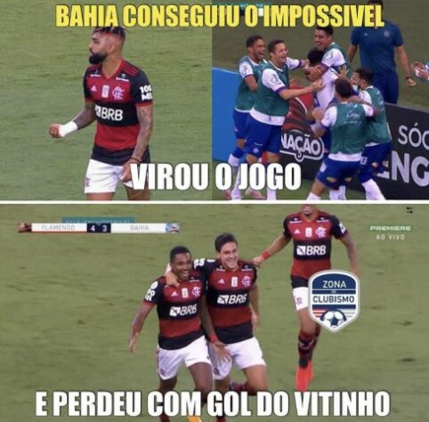 Brasileirão: os melhores memes de Flamengo 4 x 3 Bahia