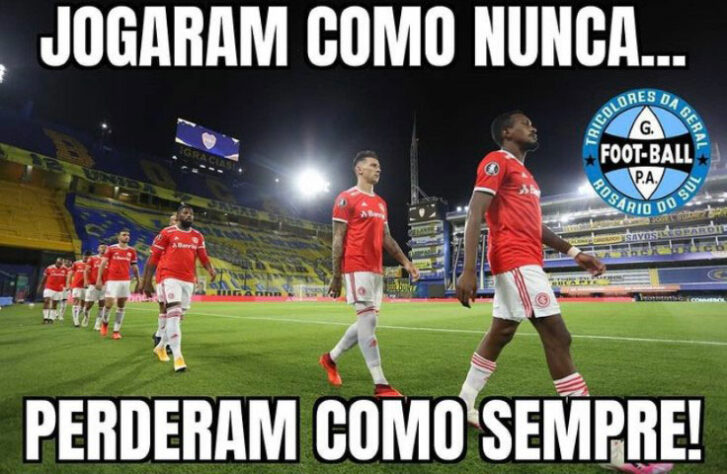 Libertadores: os memes da eliminação do Internacional para o Boca Juniors