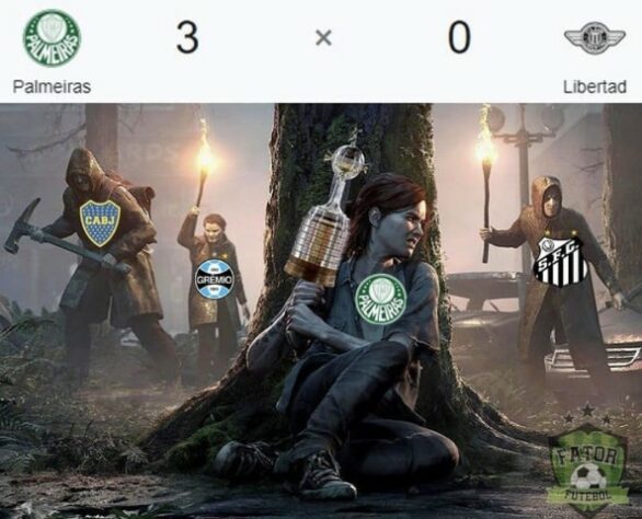 Libertadores: os memes da vitória do Palmeiras sobre o Libertad