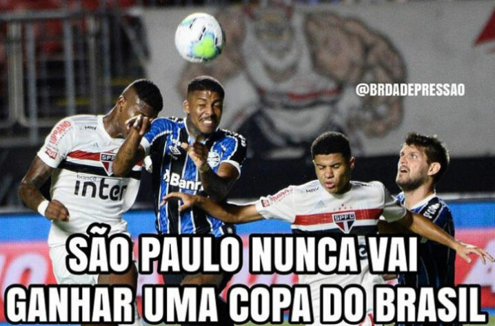 Memes: São Paulo vira piada após eliminação para o Grêmio na Copa do Brasil