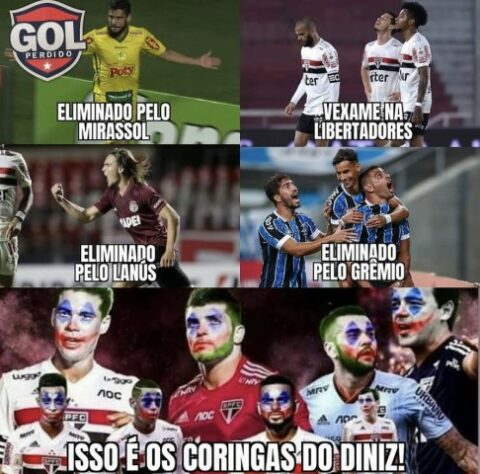 Memes: São Paulo vira piada após eliminação para o Grêmio na Copa do Brasil