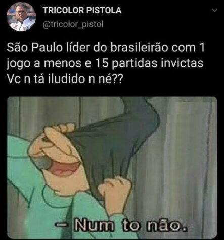 São Paulo: Memes mostram empolgação após liderança no Brasileirão