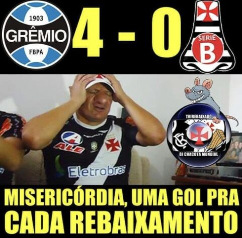 Brasileirão: os melhores memes de Grêmio 4 x 0 Vasco