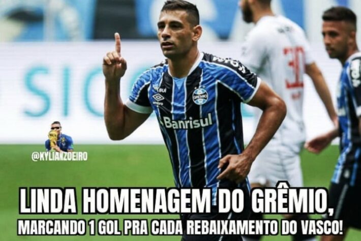 Brasileirão: os melhores memes de Grêmio 4 x 0 Vasco