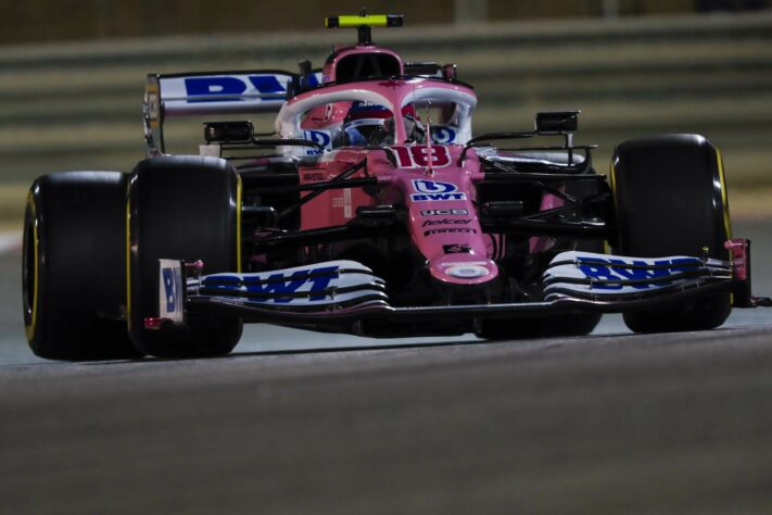 Lance Stroll vai largar do décimo lugar. 