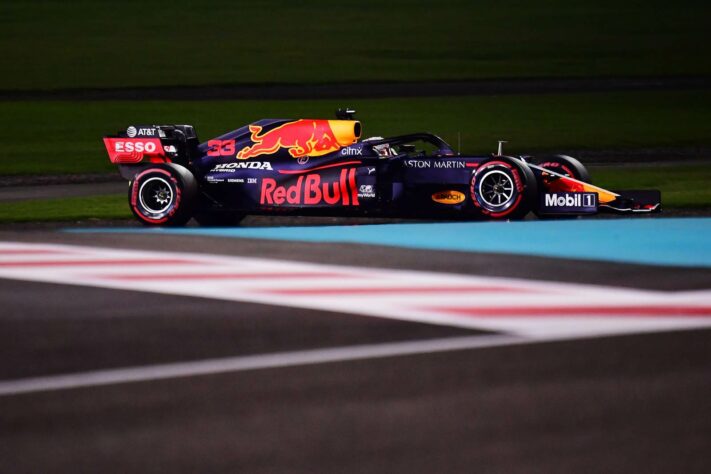 Max Verstappen em Abu Dhabi. 