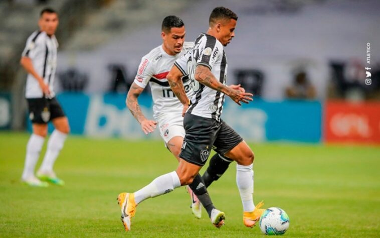 No retrospecto geral, são 80 jogos entre as duas equipes na história. O Atlético-MG venceu 29, enquanto o São paulo ganhou 27 partidas. Foram ainda 24 empates.