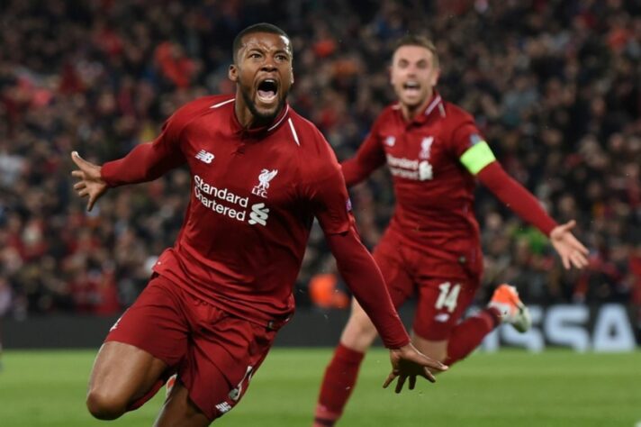 ESQUENTOU - O meio-campista Georginio Wijnaldum não deve permanecer no Liverpool para a próxima temporada. Em seus últimos meses de vínculo, o holandês, que já pode assinar um pré-contrato, é alvo do Barcelona e deverá ser comandado por Ronald Koeman, que foi seu treinador na seleção laranja.