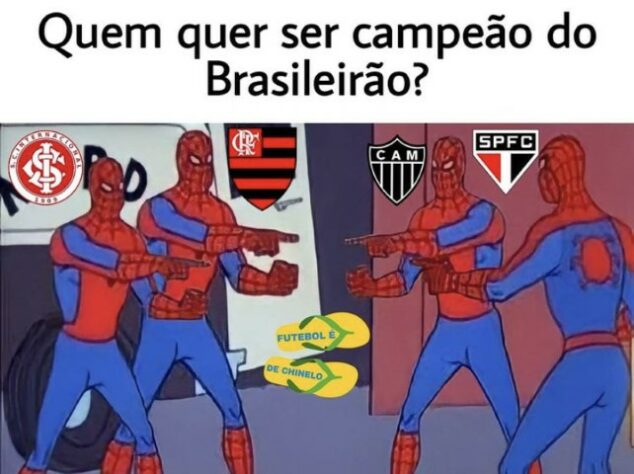 Quem vai ficar com o título do Brasileirão? Disputa indefinida inspira memes na web