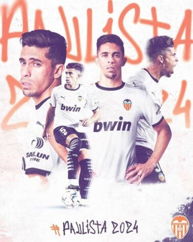  FECHADO – O Valencia anunciou a renovação de contrato com o zagueiro brasileiro Gabriel Paulista até 2024.