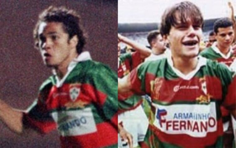 Alex Alves e Rodrigo Fabri - Portuguesa: Os atacantes brilharam em campanha histórica da Lusa no Campeonato Brasileiro de 1996, quando a conquista escapou por pouco, na final.