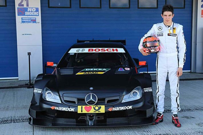 Esteban Ocon participou de cinco etapas do DTM em 2016. 