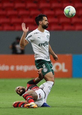 O Palmeiras foi derrotado pelo Flamengo por 2 a 0, na noite desta quinta-feira, no estádio Mané Garrincha, em Brasília, pela 31ª rodada do Brasileirão. A dupla de zaga do Verdão falhou e marcou um gol contra para o Flamengo na etapa inicial. Confira as notas do Palmeiras no LANCE! (por Nosso Palestra)