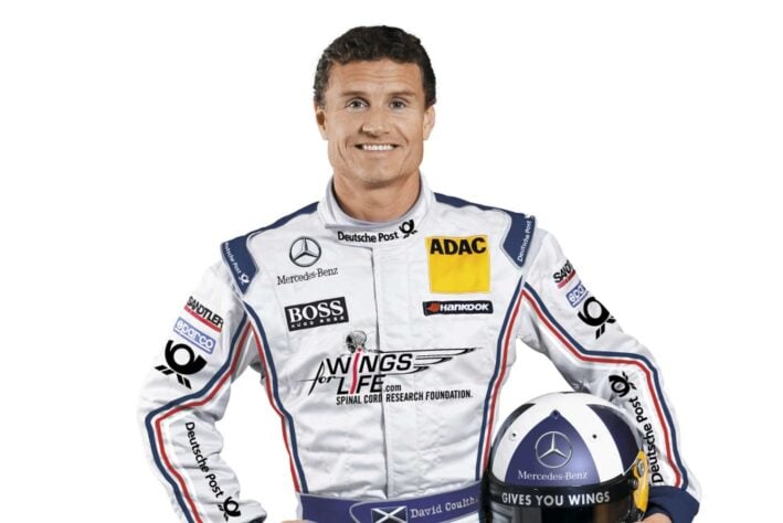 David Coulthard correu no DTM entre 2010 e 2012, após saída da F1.