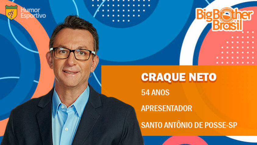 Participantes do BBB: Neto arranjaria discussões por terem comido o 'pãããããããão' dele e desistiria de provas do líder falando 'num vai dáááá'. Chamaria todos os brothers de 'seus zé ruela' e 'oreiudos', mas cairia nas graças do público por ser verdadeiro nas atitudes.