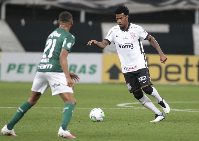 28ª rodada - Palmeiras x Corinthians - Provável time: Cássio; Fagner, Jemerson, Gil e Fábio Santos; Gabriel e Cantillo; Gustavo Silva, Cazares e Mateus Vital; Jô.