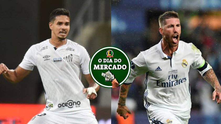 A segunda-feira foi movimentada no mundo da bola. A diretoria do Santos oficializou a venda de Lucas Veríssimo para o Benfica, Guardiola monitora a situação de Sergio Ramos, De Bruyne deve recusar renovação com o Manchester City... Veja essas e outras notícias na galeria do Dia do Mercado!