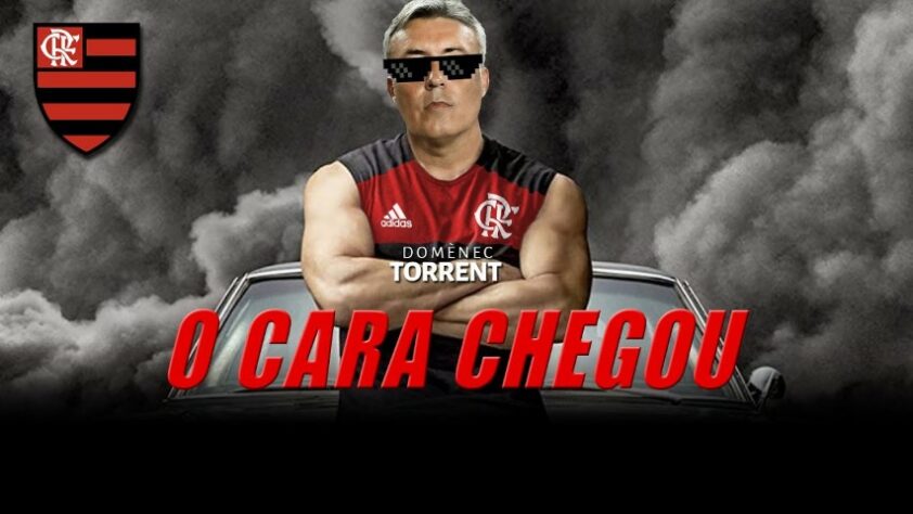 2. DOMÈNEC: com comparações envolvendo Dominic Toretto, Domènec Torrent chegou ao Flamengo com grande aprovação dos rubro-negros
