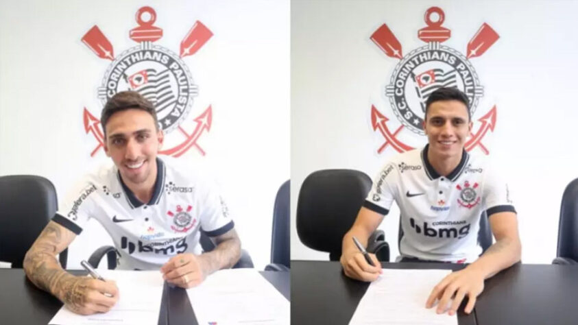 FECHADO - O Corinthians anunciou a renovação de contrato de dois jovens: Gustavo Silva e Gustavo Mantuan. Aos 23 anos, Mosquito tinha contrato até dezembro de 2022 e estendeu seu vínculo até dezembro de 2023. Já Mantuan tinha vínculo até o fim de fevereiro de 2024, mas foi estendido até janeiro de 2025.