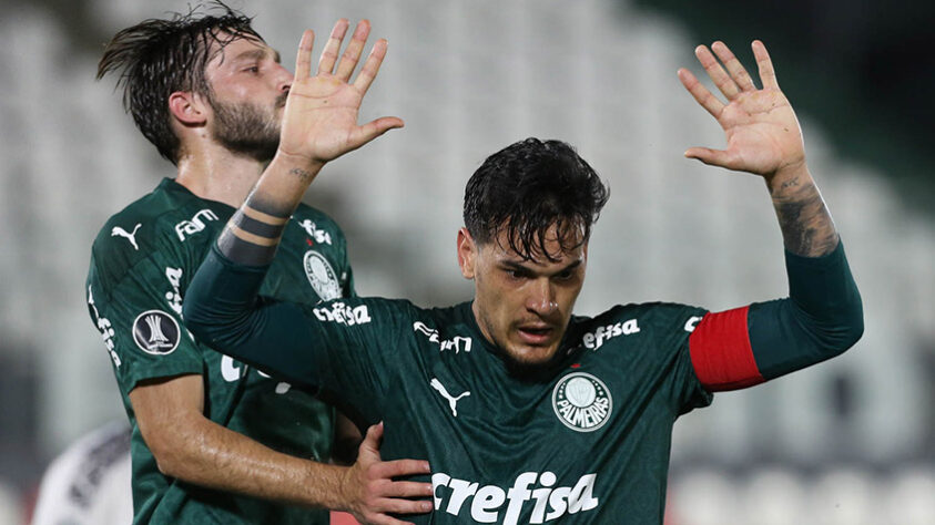 8/12/2020 – Libertad-PAR 1 x 1 Palmeiras - Quartas de final - Gol: Gustavo Gómez.