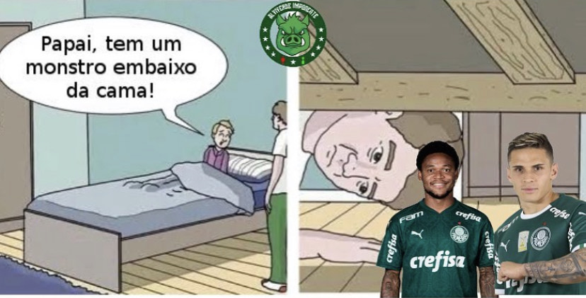 Palmeiras atropela o Corinthians por 4 a 0 e resultado rende memes nas redes sociais