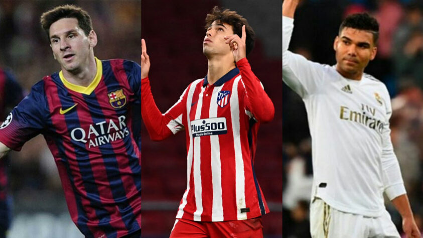 O Transfermarkt atualizou os valores de mercado dos jogadores que atuam na Espanha, e Lionel Messi perdeu o posto de 1º após 10 anos, ficando abaixo da marca dos 100 milhões pela primeira vez desde 2010. Veja os atletas mais valiosos da La Liga, segundo o site Transfermarkt.