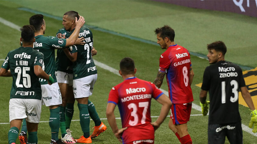 Já sem Luxemburgo, Andrey Lopes comandou o Palmeiras na goleada por 5 a 0 sobre o Tigre, na despedida da fase de grupos. 