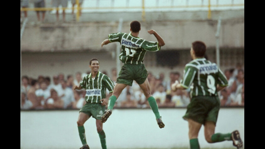 Campeonato Paulista 1996 - O ataque palmeirense em 1996 era imparável, e o Santos foi um das vítimas. Na ocasião, o Peixe tinha oito desfalques, e perdeu por 6 a 0 na Vila Belmiro.