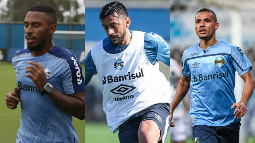 FECHADO - O goleiro Júlio César, o zagueiro Paulo Miranda, o meio-campista Robinho e o atacante Luiz Fernando não devem fazer parte dos planos do Grêmio visando o ano de 2021. A informação foi divulgada pelo jornalista Alex Bagé. Um dos principais motivos seria pensando nos efeitos econômicos da pandemia e de como os custos de jogadores que não corresponderam às expectativas podem impactar nos cofres do clube.