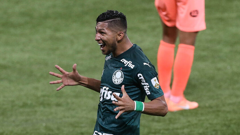 A escalação do Palmeiras na partida: Weverton, Marcos Rocha (Gabriel Menino), Felipe Melo (Luan), Gómez (Vítor Hugo) e Viña; Patrick de Paula (Danilo), Bruno Henrique (Ramires), Raphael Veiga, Wesley e Rony; Willian. Técnico: Vanderlei Luxemburgo.