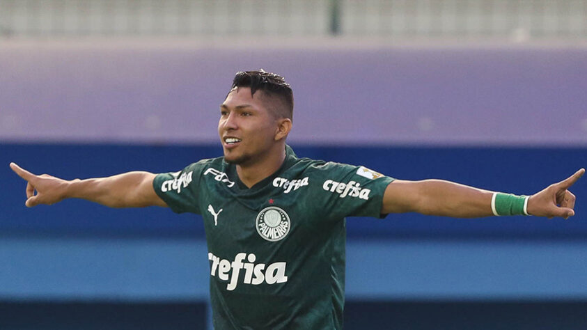 Destaque do Palmeiras: Rony - O atacante cresceu de rendimento nos últimos meses e virou peça importante no Alviverde. Deu o cruzamento para o gol do título da Libertadores 2020.